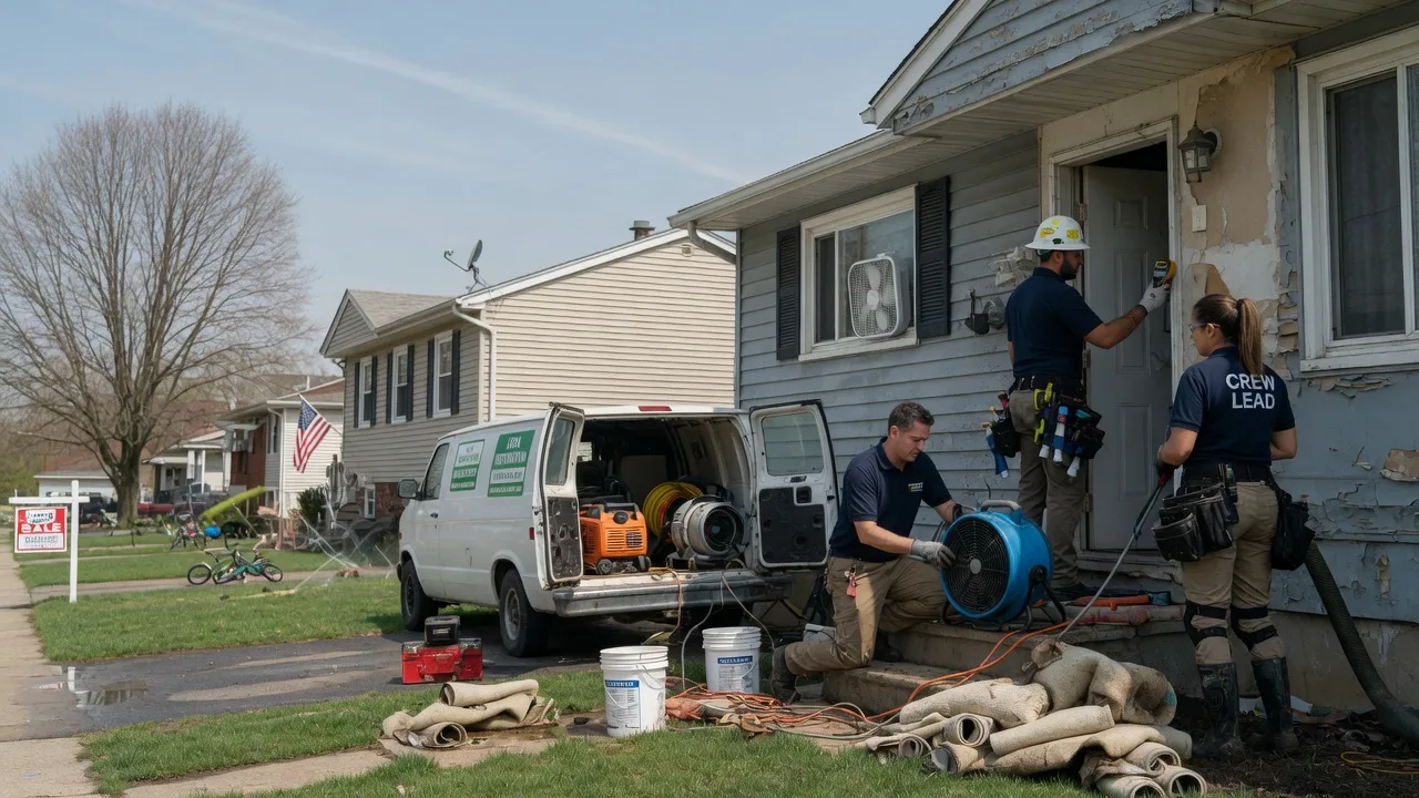 Flood Cleanup in Reading, VT near me