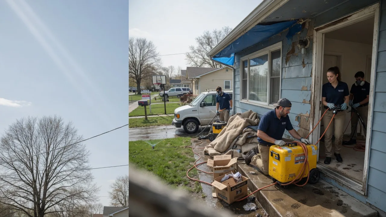Basement Flood Cleanup in Reading, VT near me
